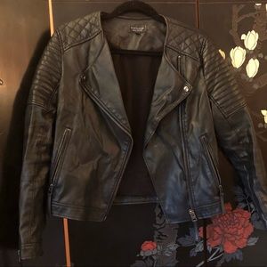 Topshop Leather Jacket